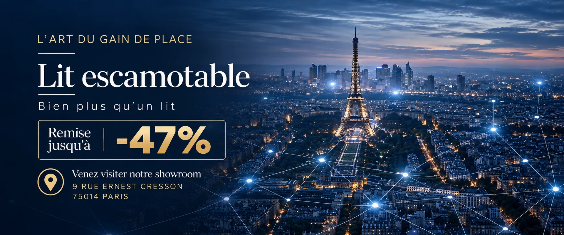 Lit escamotable Paris