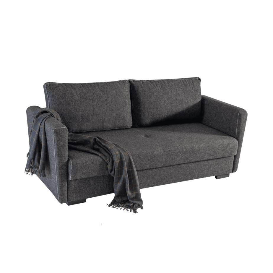 canapé classique deux places avec coffre de rangement