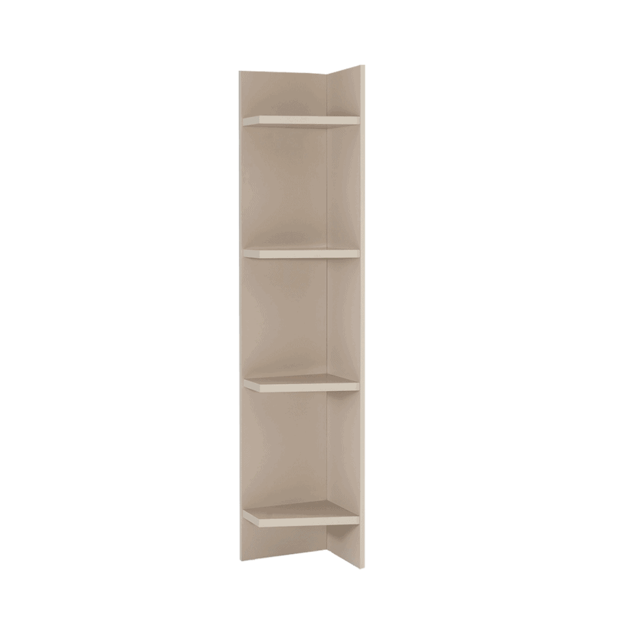 Multiple shelves on both ends